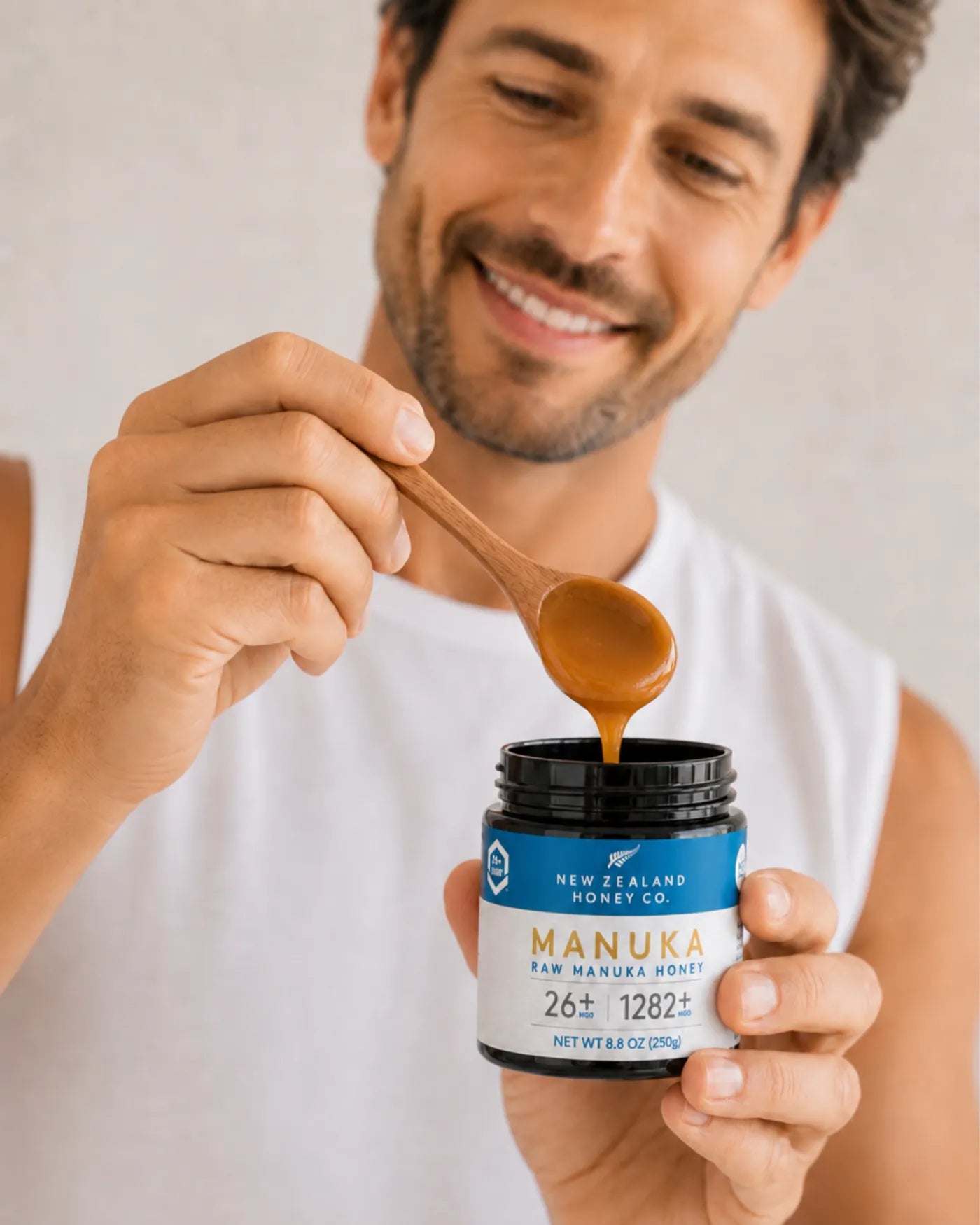 A daily spoonful of Manuka honey